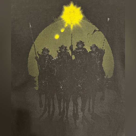 TMNT III RF x Toy Snobs Japanese Retro Movie Poster Art T-Shirt Small - Picture 5 of 5